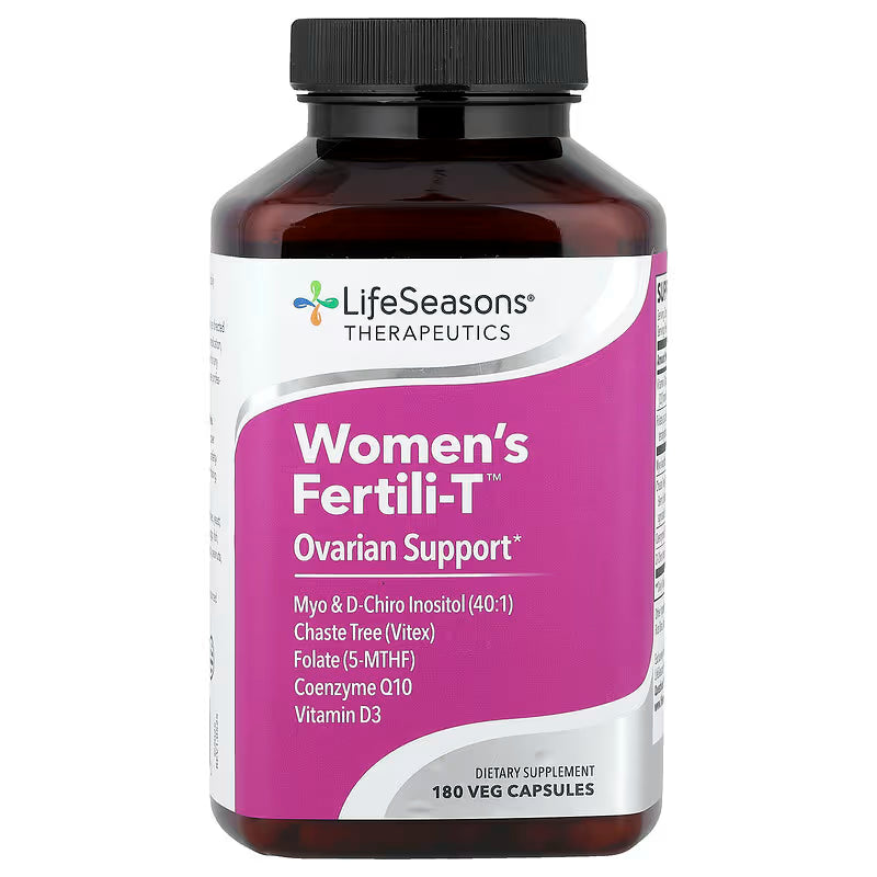 LifeSeasons Women’s Fertili-T™ – 180 Vegetarian Capsules