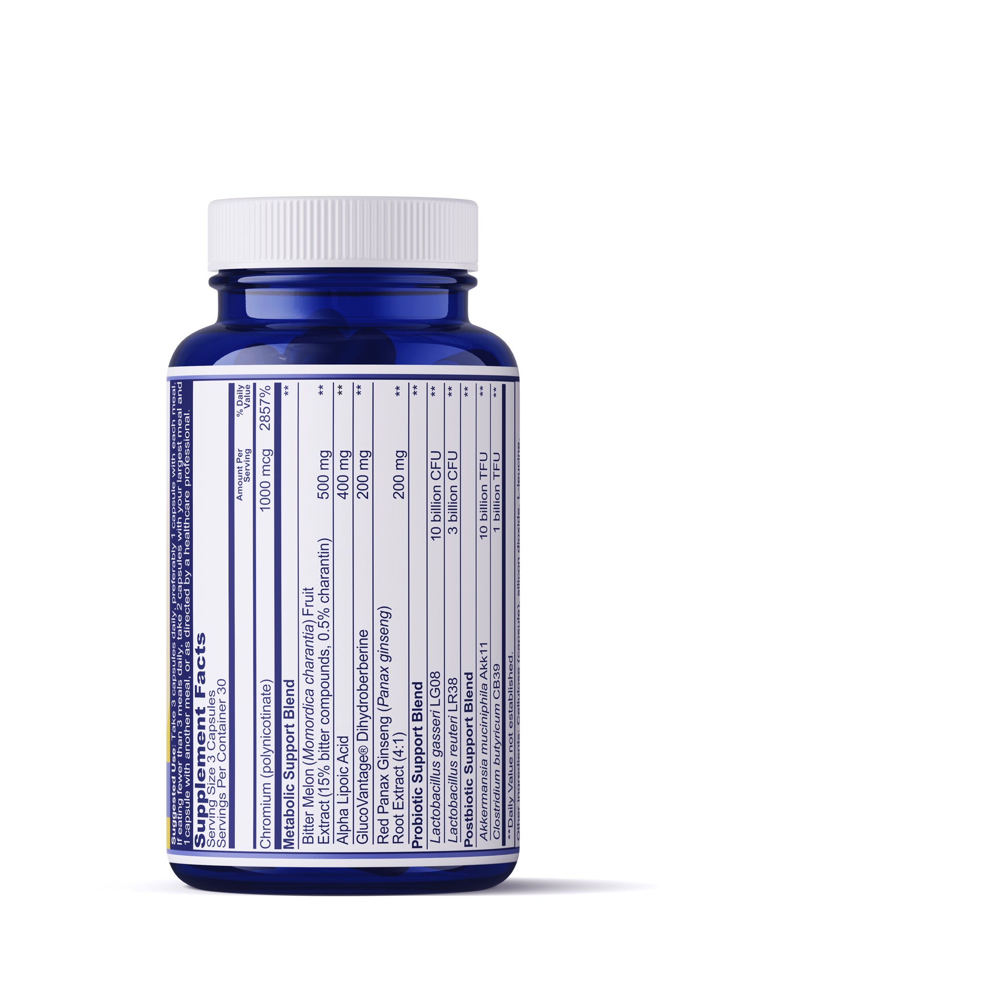 GLP-1 Metabolic Optimizer (90 Capsules, 30 Day Supply)