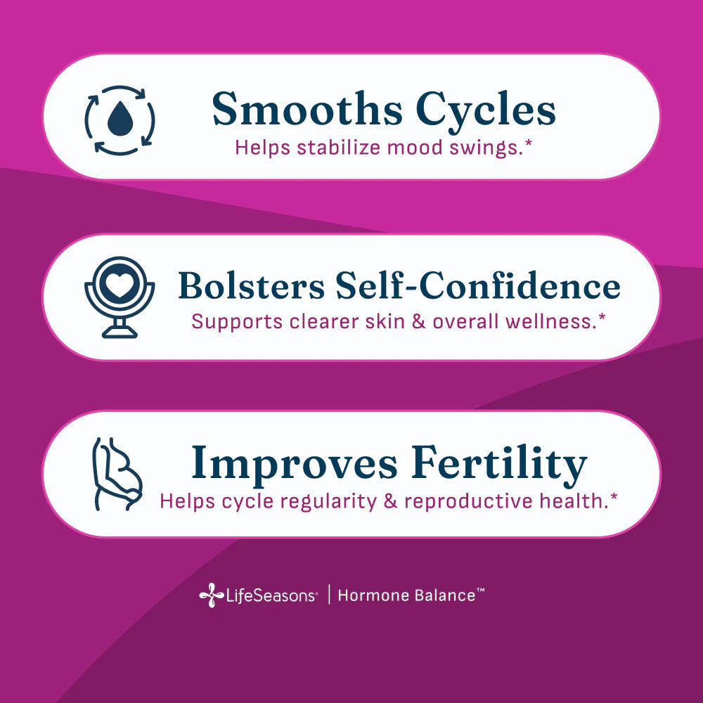 LifeSeasons Therapeutics Hormone Balance® PCOS Formula – 150 Veg Capsules