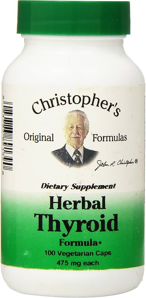Dr. Christopher's Herbal Thyroid Formula 100 VegCaps