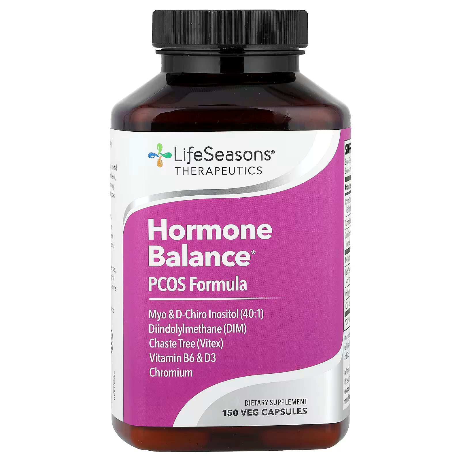 LifeSeasons Therapeutics Hormone Balance® PCOS Formula – 150 Veg Capsules