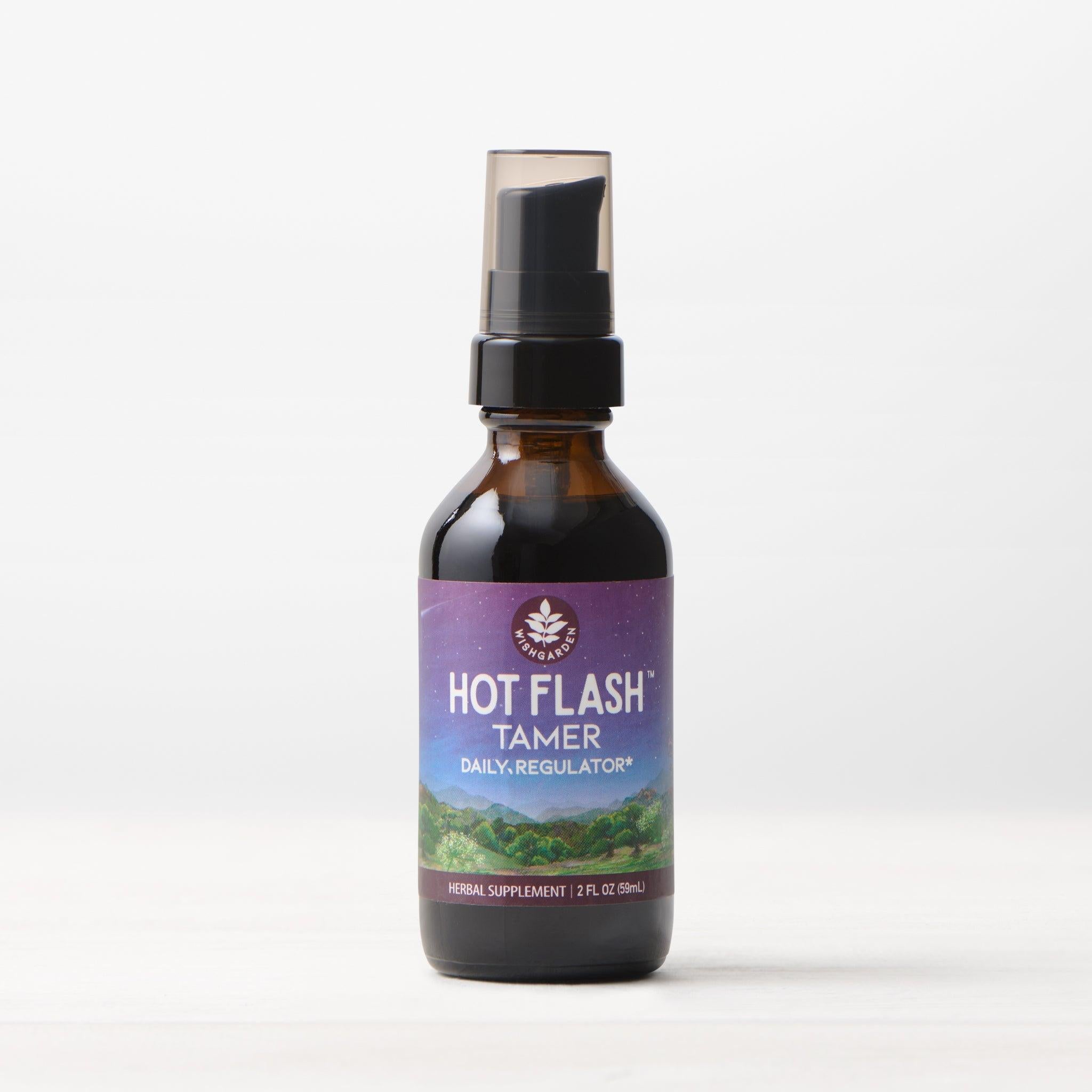 WishGarden Herbs Hot Flash Tamer™ – 2 fl oz (59 mL) Liquid Herbal Extract