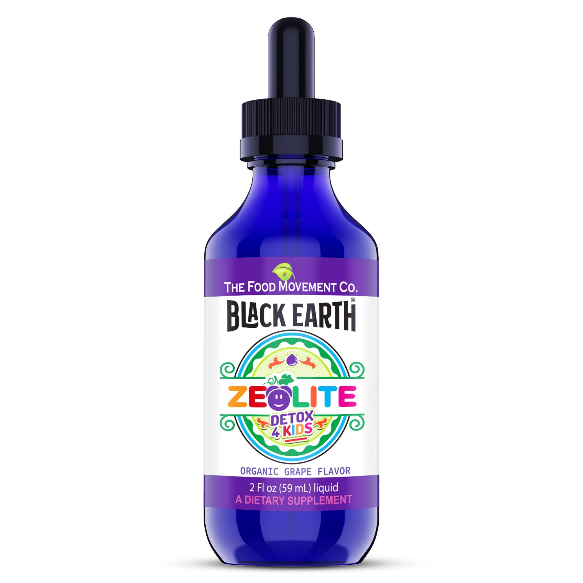 Black Earth Zeolite for Kids (Grape Flavor)