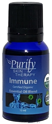 Immune, Blend of 100% Pure Premium Grade, Certified Organic Essential Oils, 15 ml