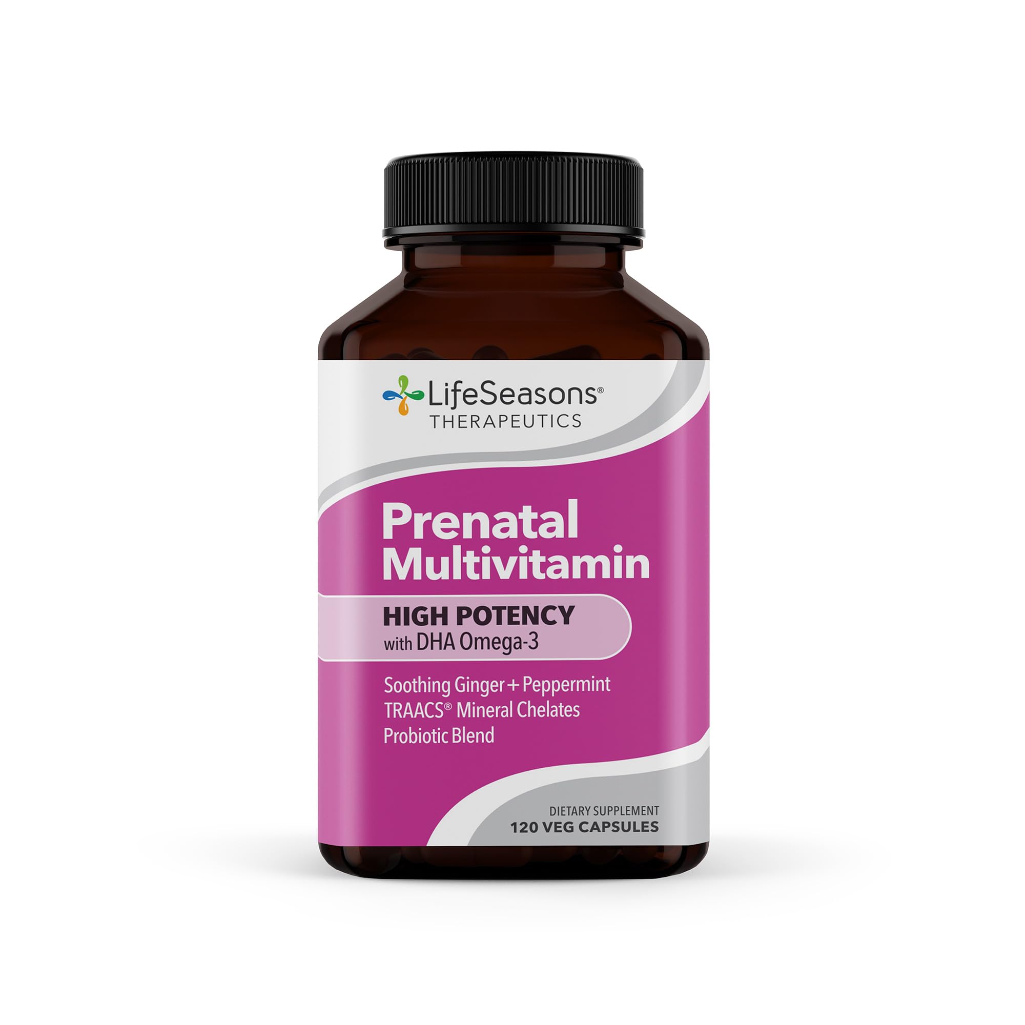 LifeSeasons Prenatal Multivitamin – 120 Capsules (30-Day Supply)