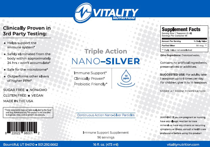 Vitality Nano-Colloidal Silver Bundle