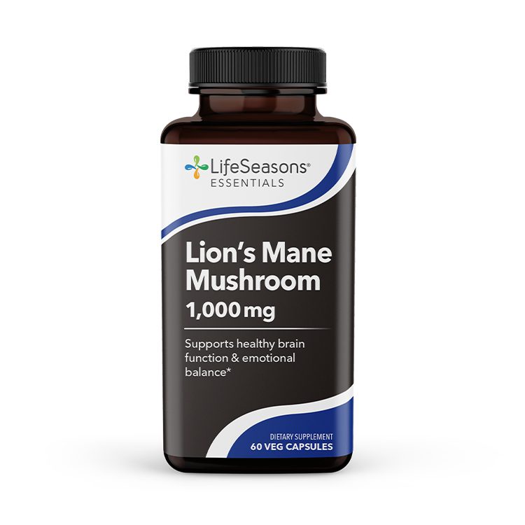 Lion’s Mane Mushroom, 1 000 mg, 60 Veg Capsules