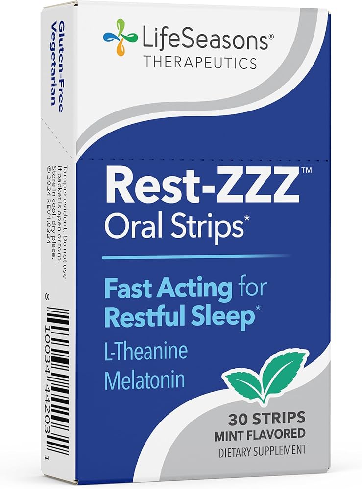 LifeSeasons Rest-ZZZ Oral Strips
