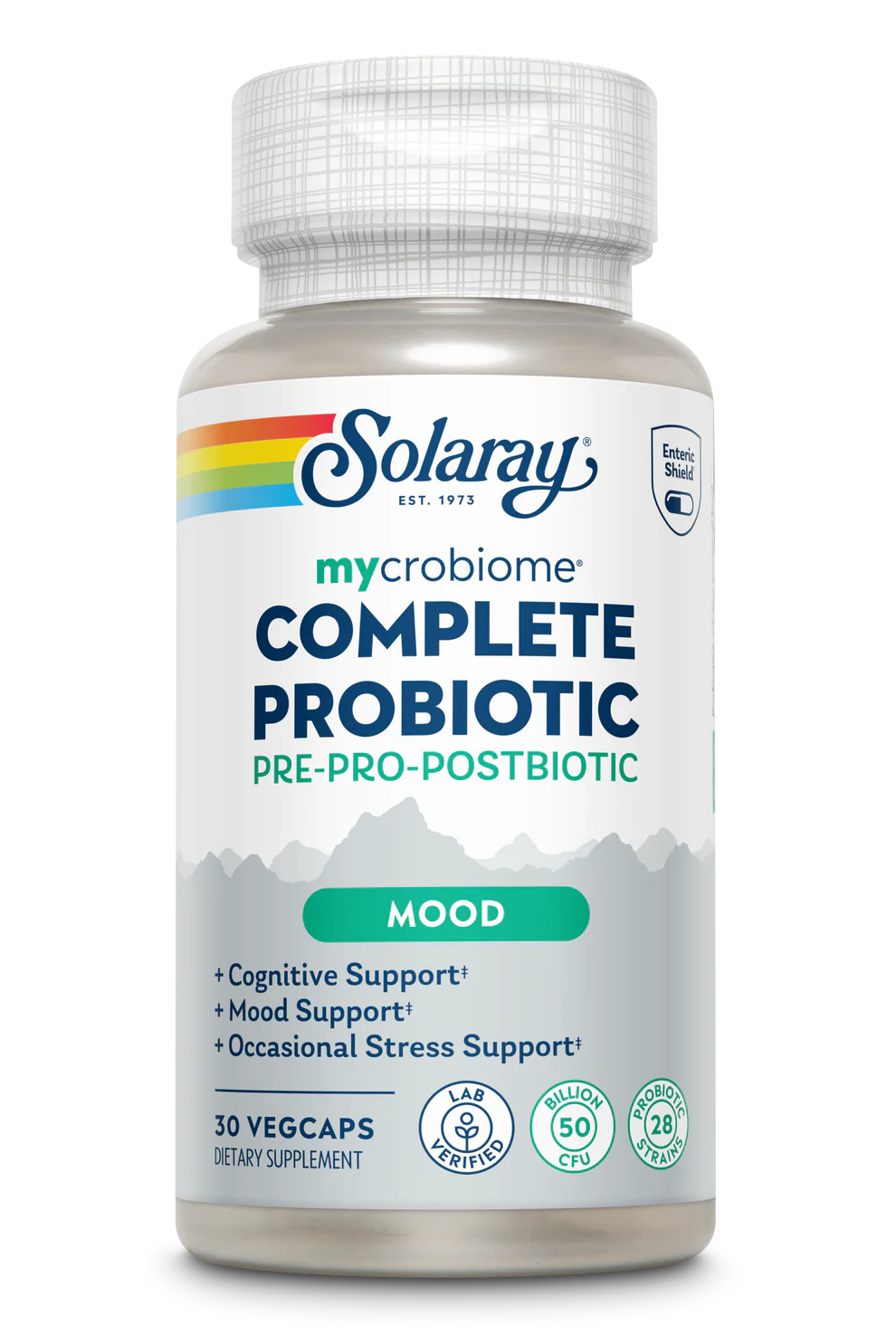 NEW Mycrobiome® Complete Probiotic MOOD — 30 Capsules