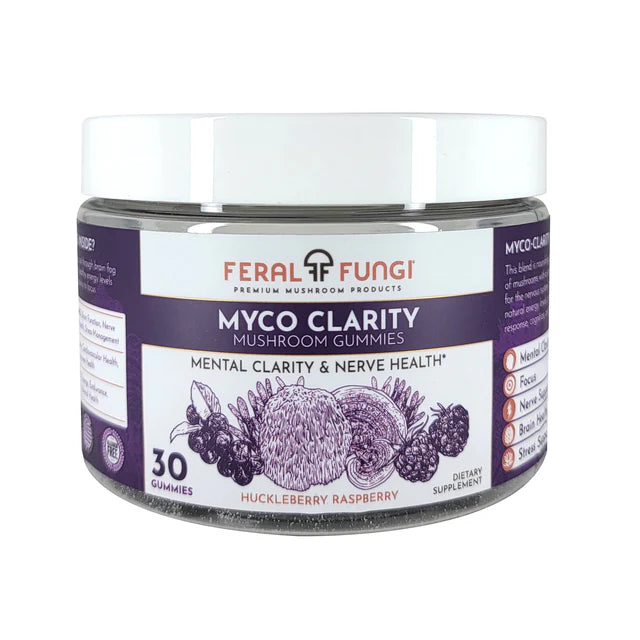 Myco Clarity Mushroom Gummies (30 Gummies)