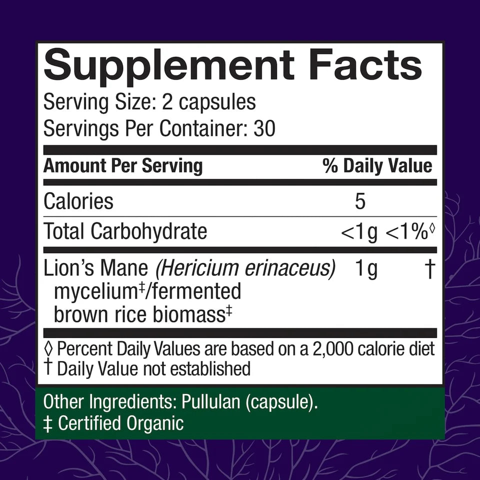 Supplement Facts Panel