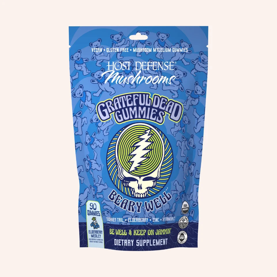 Host Defense Grateful Dead Beary Well Immune Gummies