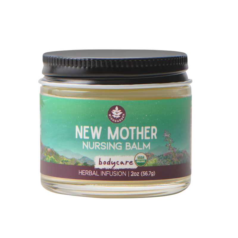 WishGarden Herbs New Mother Nursing Balm 2oz