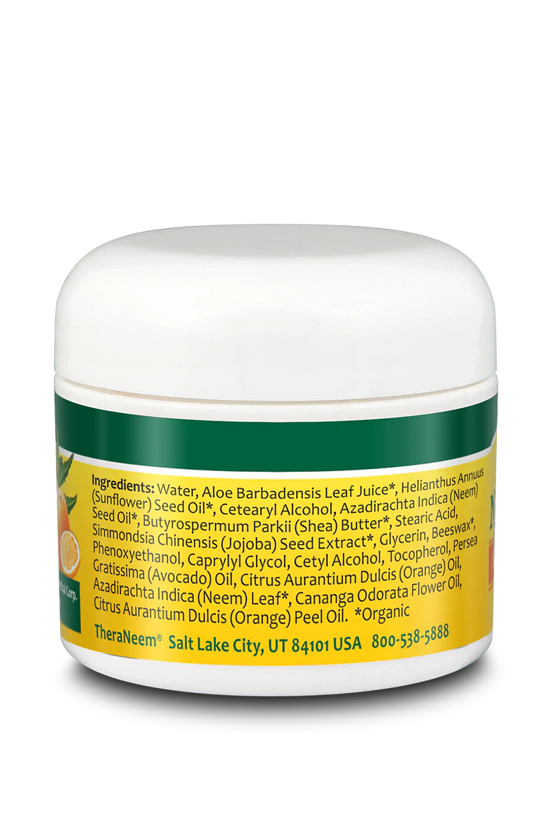 TheraNeem Neem Cream – Orange & Ylang Ylang – 2 fl oz (60 mL)