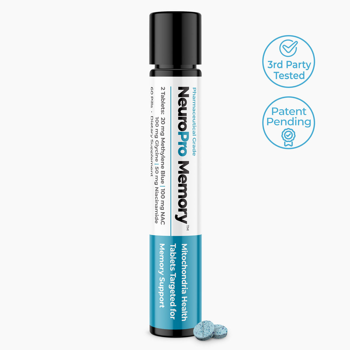 Best365Labs NeuroPro Memory (60 Tablets/30 Servings)