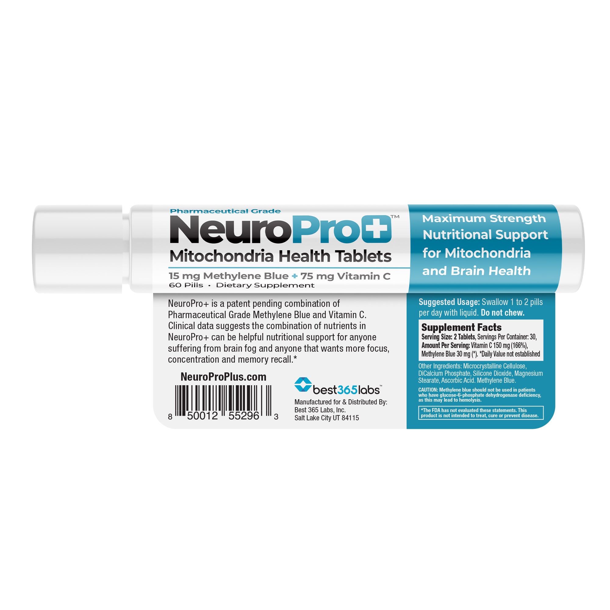 NeuroPro+ Methylene Blue Mitochondria Health Tablets -