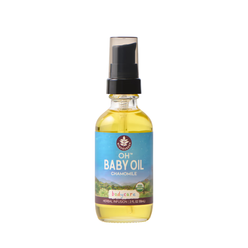 WishGarden Herbs OH Baby Oil Chamomile 2 fl oz