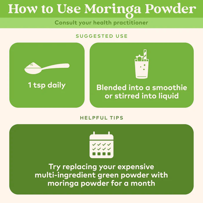 Organic India Moringa Powder - 8oz