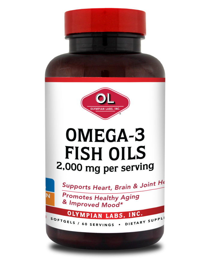 Olympian Labs Omega-3 Fish Oils 240 Softgels