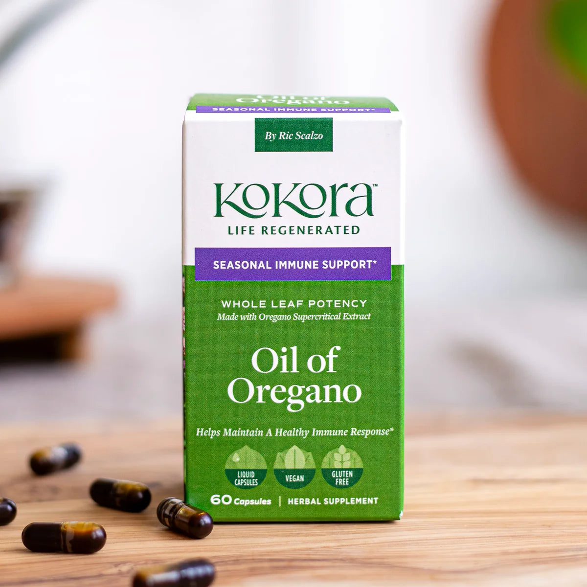 Kokora Oil of Oregano (60 Capsules)