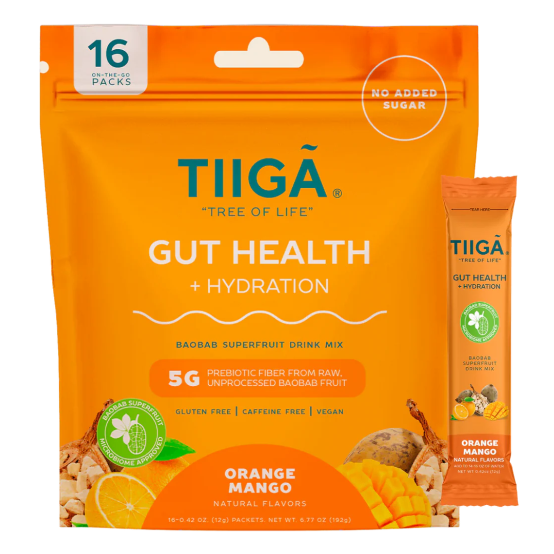 Gut Health + Hydration — 16‑Stick‑Pack Bag (Various Flavors, Powder Drink Mix)