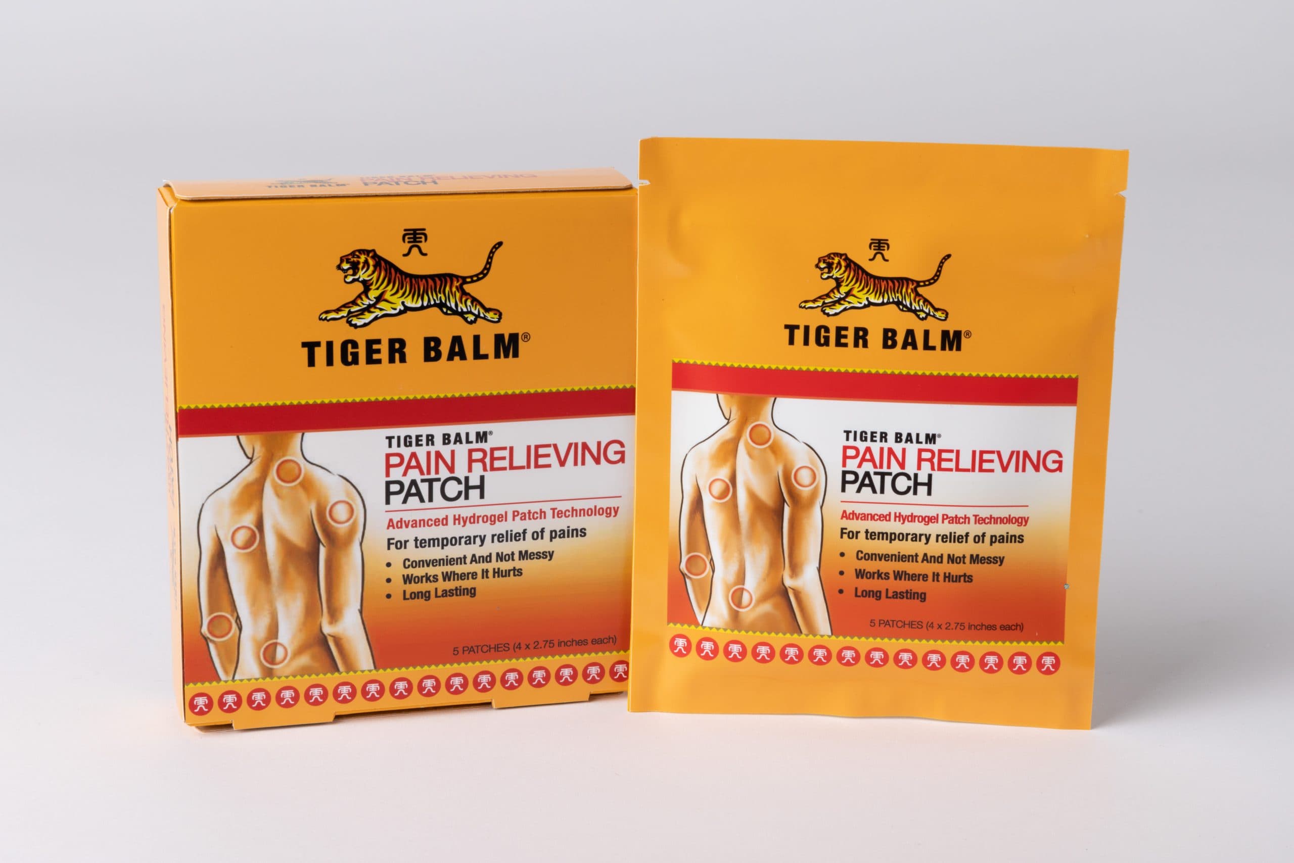Tiger Balm Pain Relieving Patch (5 Patches)