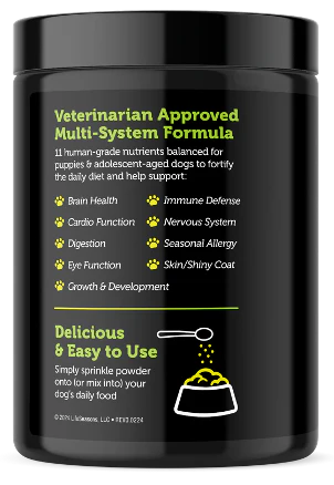 Lifestages Pet Nutrition Puppy Formula – Whole Food Nutrient Blend for Growing Dogs (Powder)