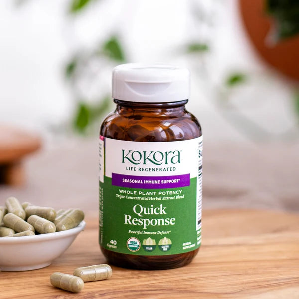 Kokora Quick Response™ Seasonal Immune Support (40 Capsules)