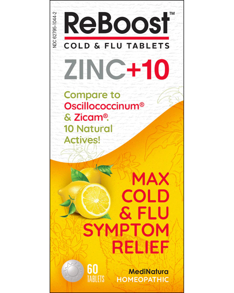 ReBoost Zinc +10 Cold & Flu Tablets