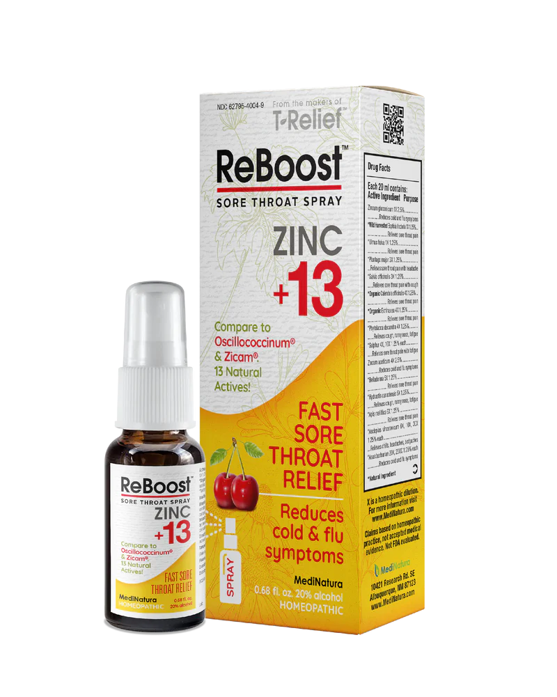 ReBoost Zinc +13 Sore Throat Spray