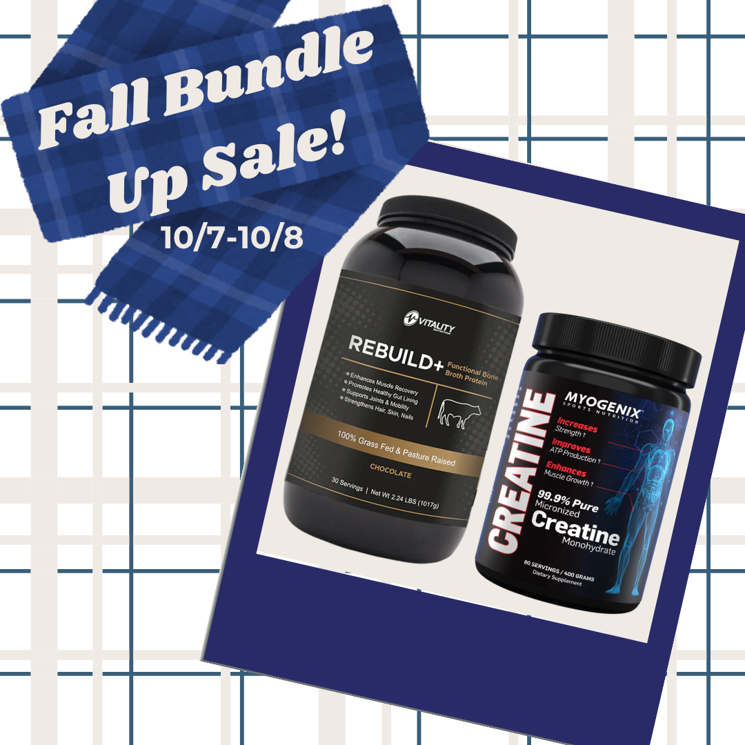 Bundle Up '25 Rebuild+ & Creatine