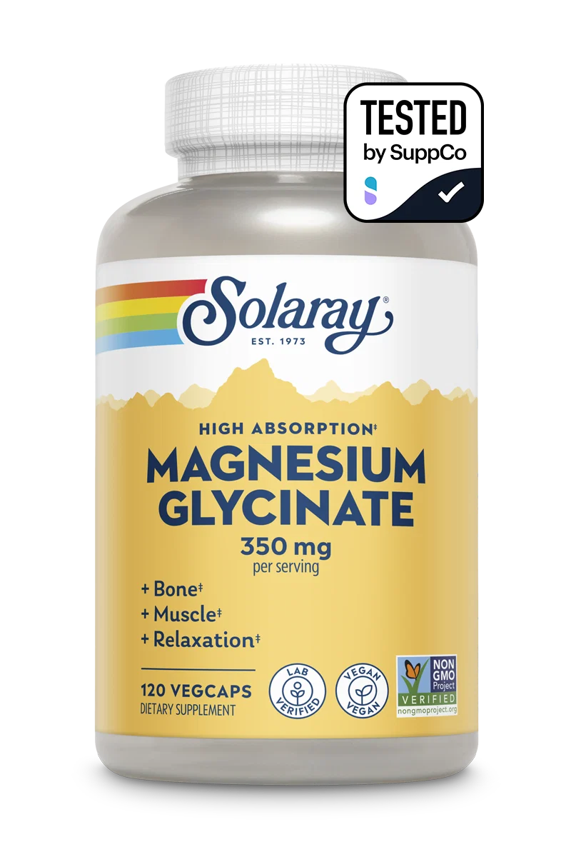 Magnesium Glycinate 350mg (per 4 Capsules)