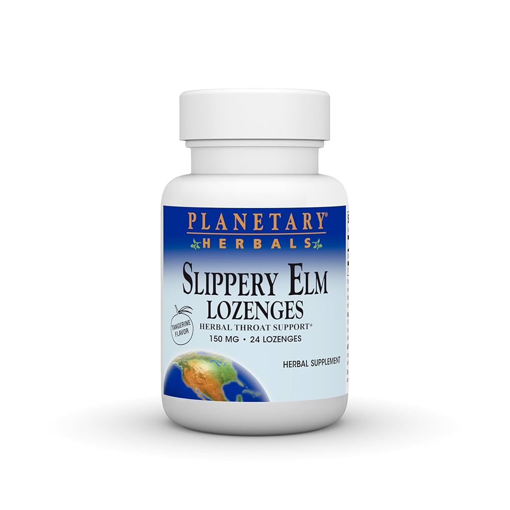 Slippery Elm Lozenges 150 mg