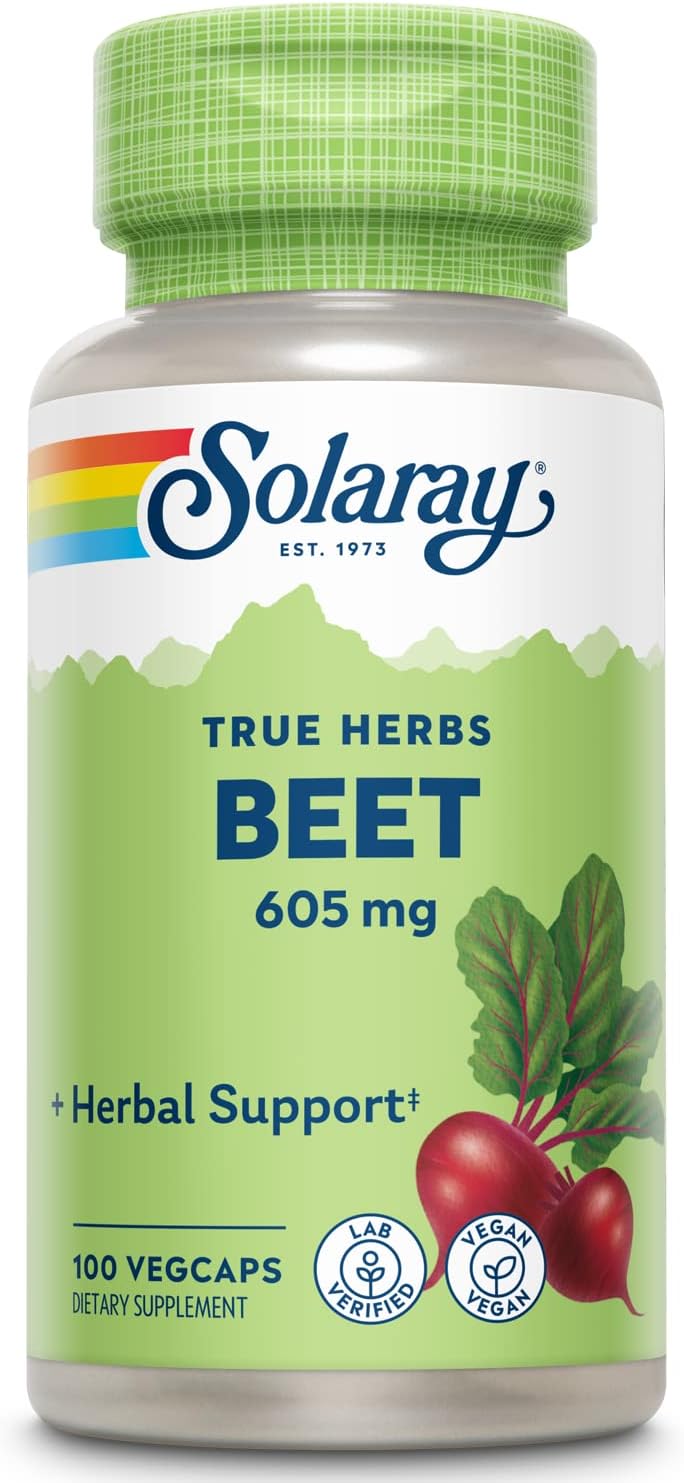 Beet Root 605 mg — 100 Capsules