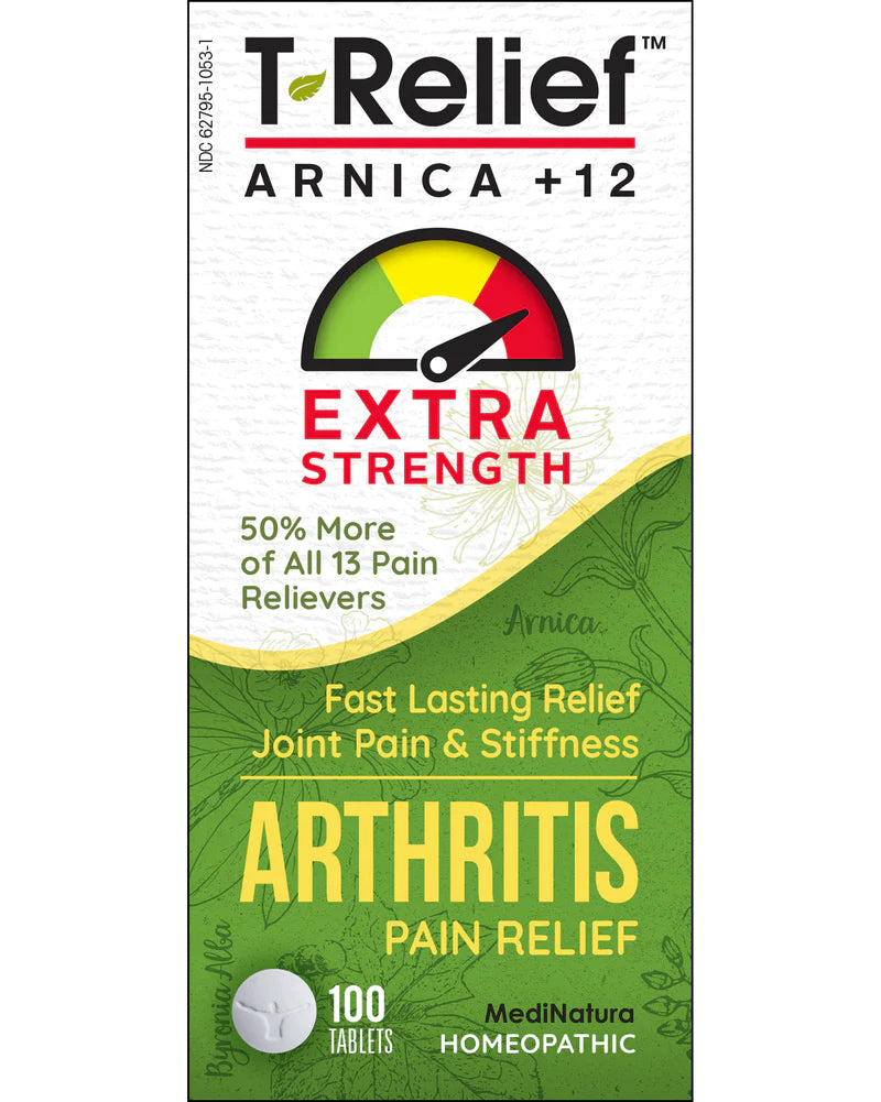 T-Relief Arnica +12 Arthritis Pain Relief Tablets