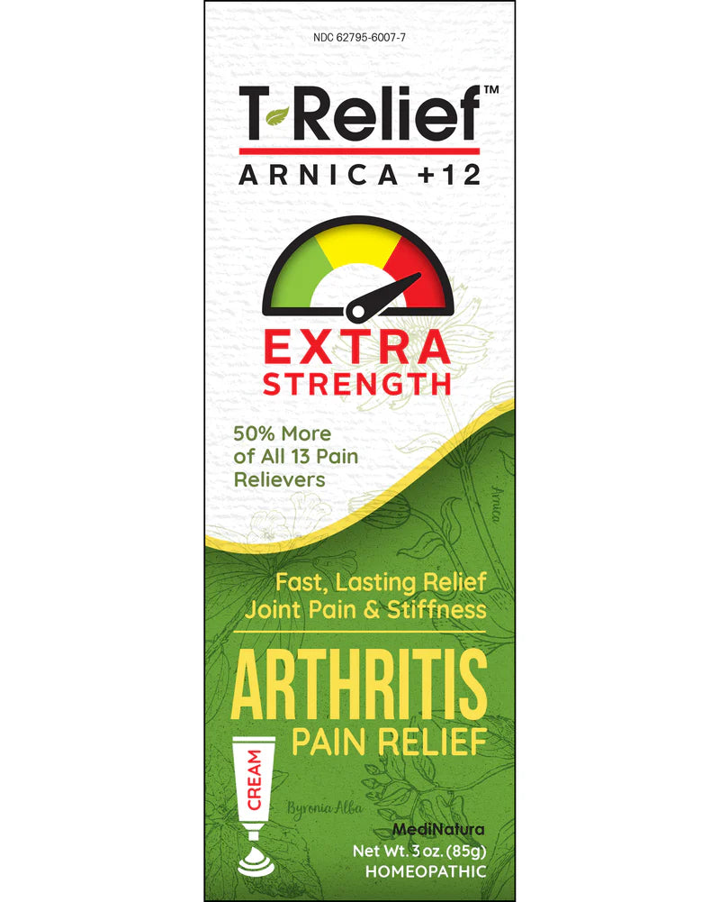 T-Relief Arnica +12 Extra Strength Arthritis Pain Relief Cream