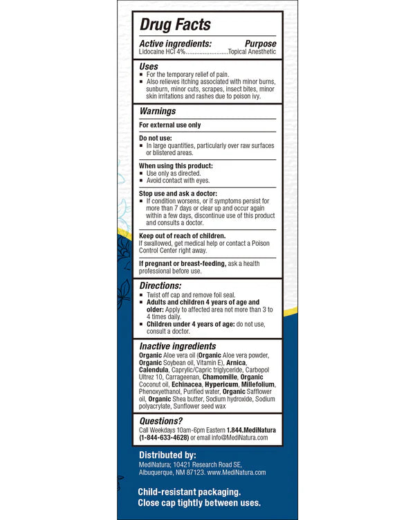 T-Relief™ Lidocaine HCL 4% Maximum Strength Pain Relief Cream – 3 oz (85 g