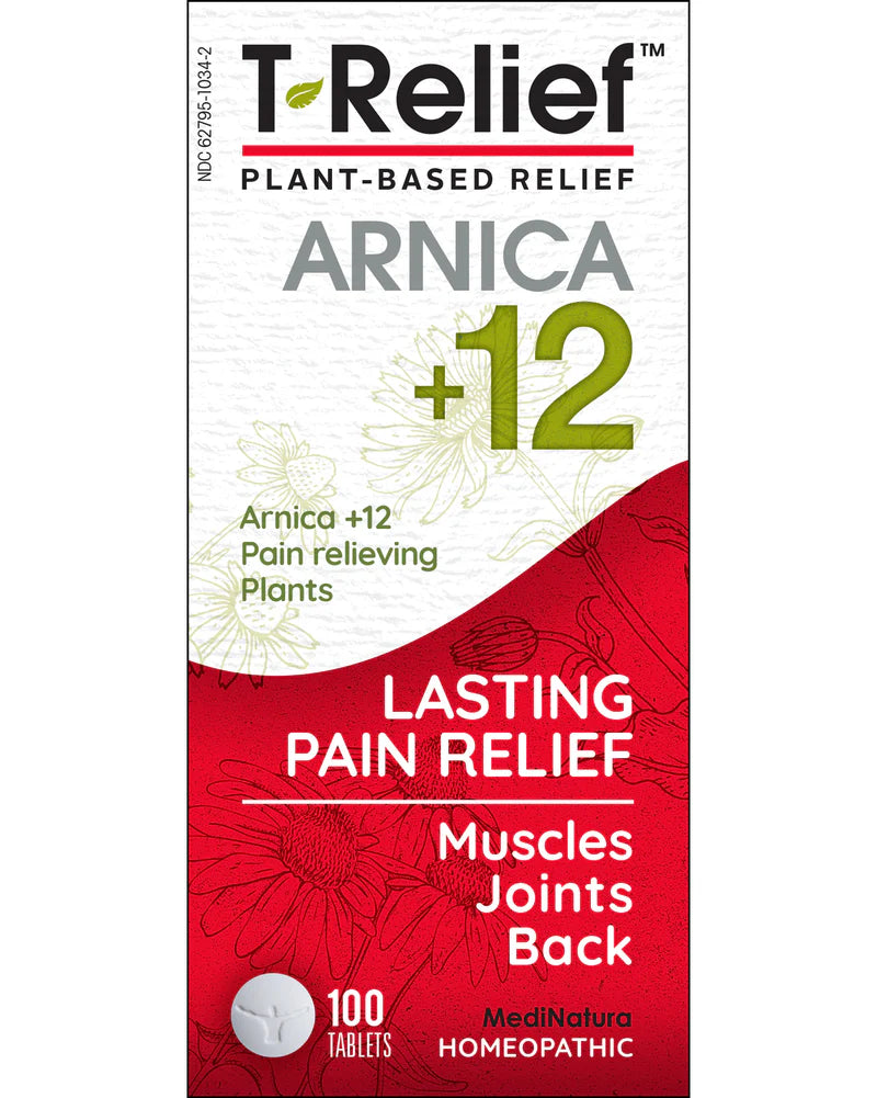 T-Relief Arnica +12 Pain Relieving Tablets