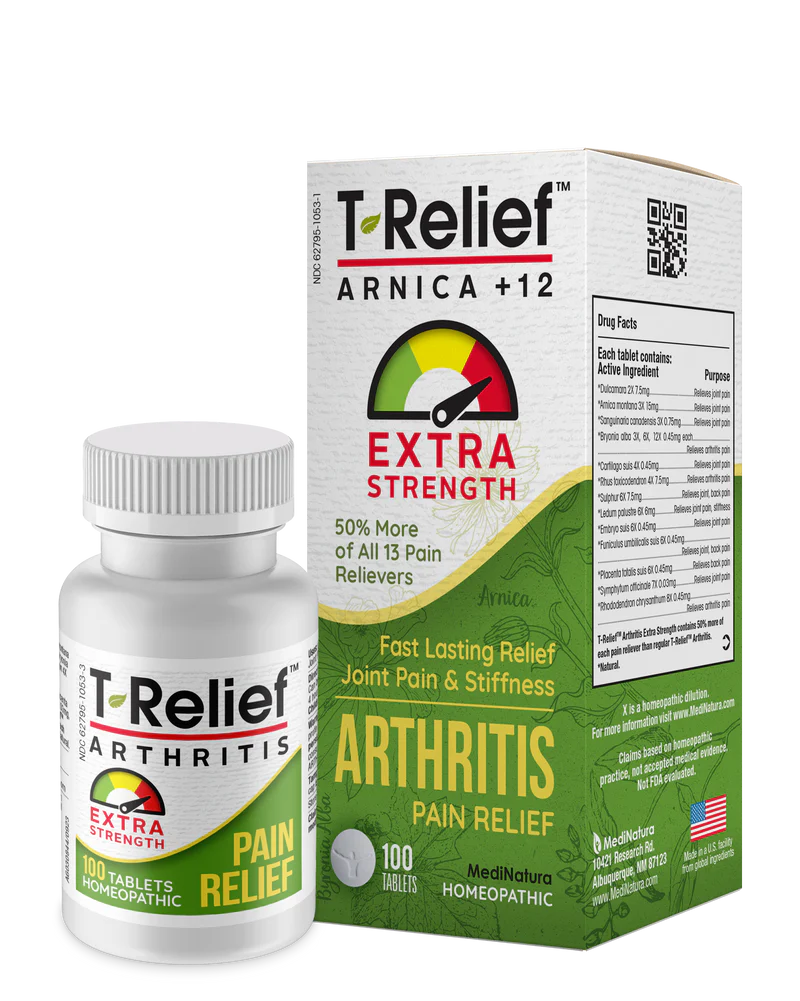 T-Relief Arnica +12 Arthritis Pain Relief Tablets
