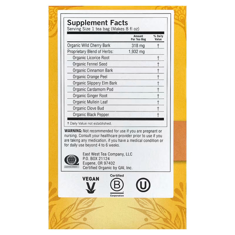 Supplement Facts Panel