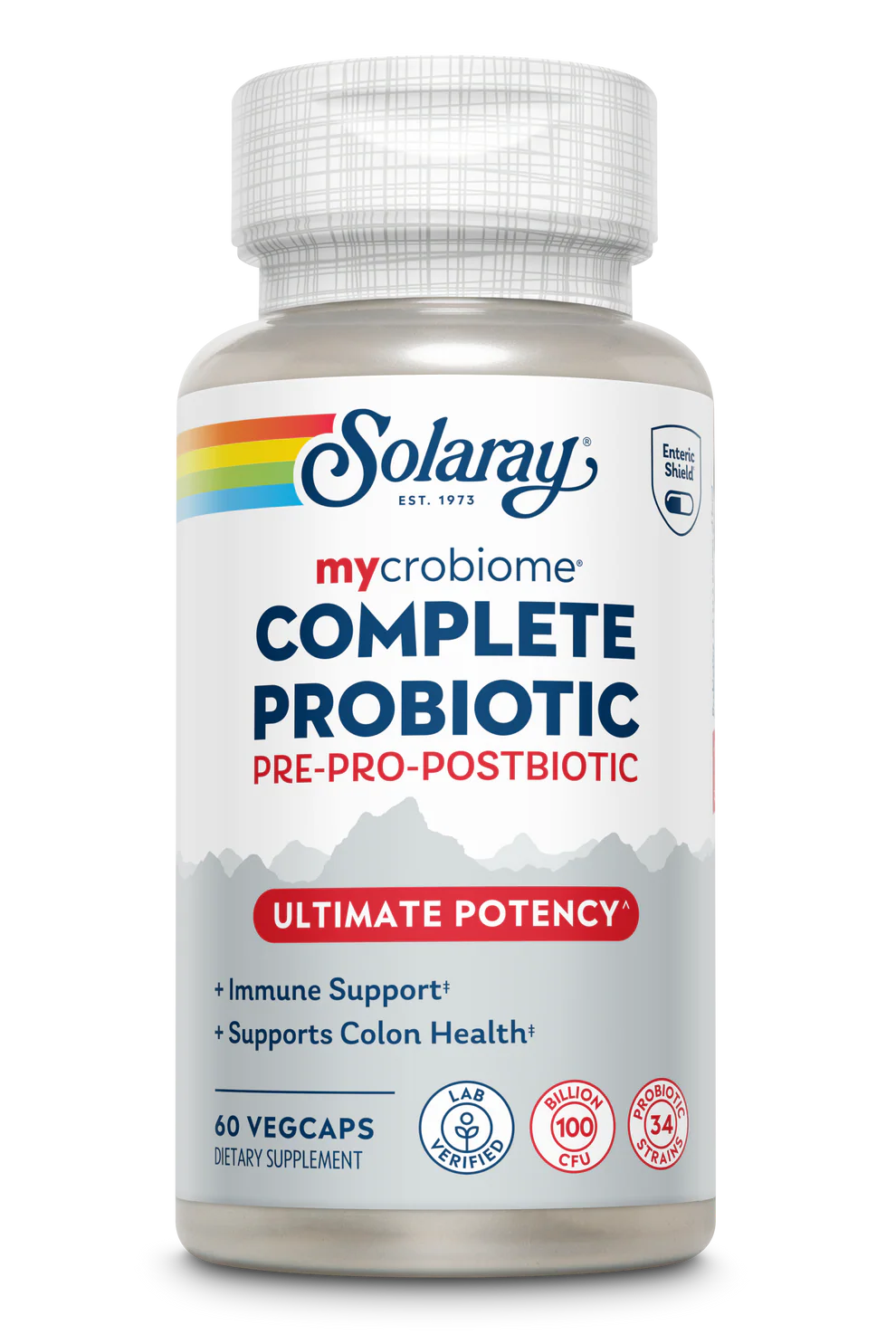 NEW Mycrobiome® Complete Probiotic Ultimate Potency — 60 Capsules