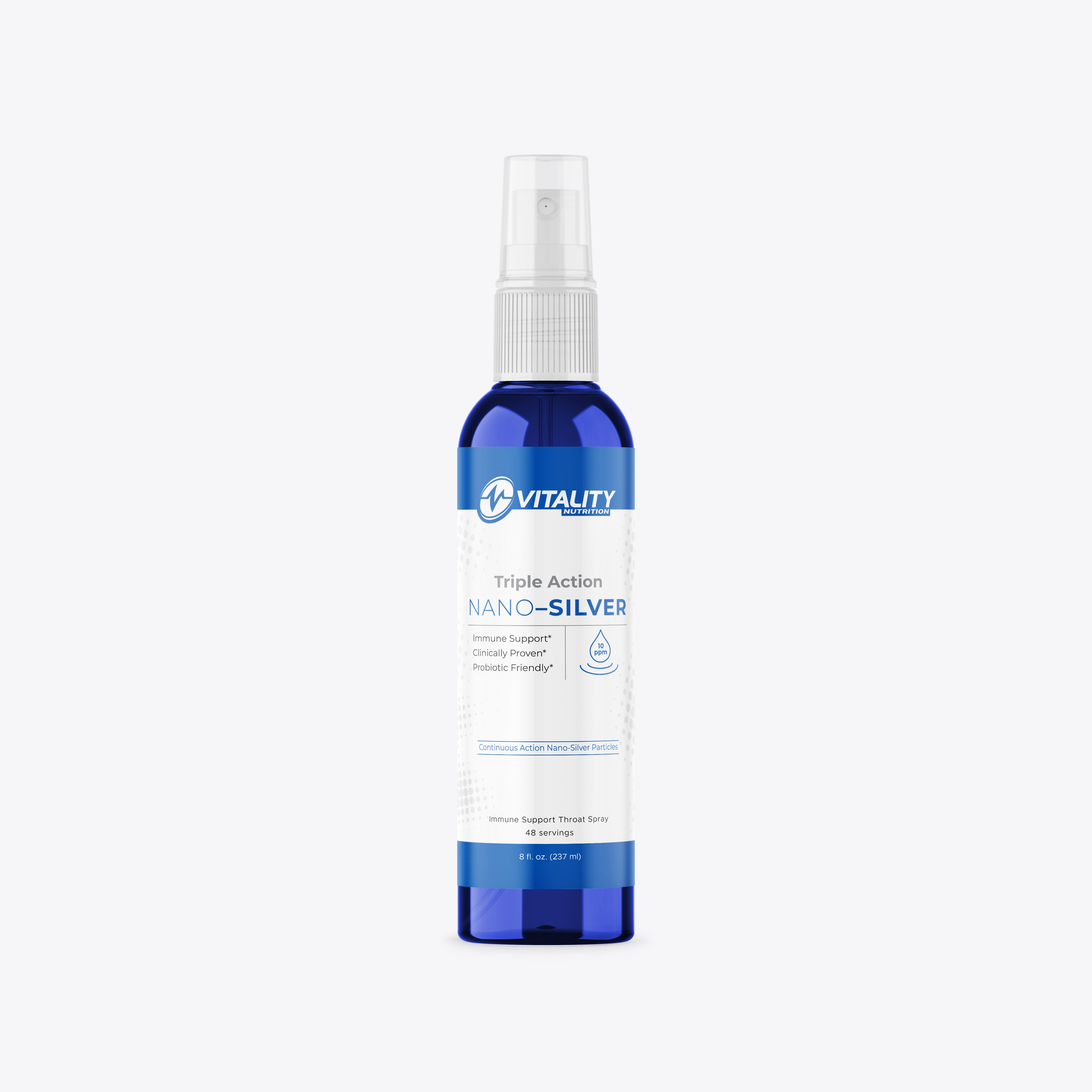 Triple Action Nano-Colloidal Silver