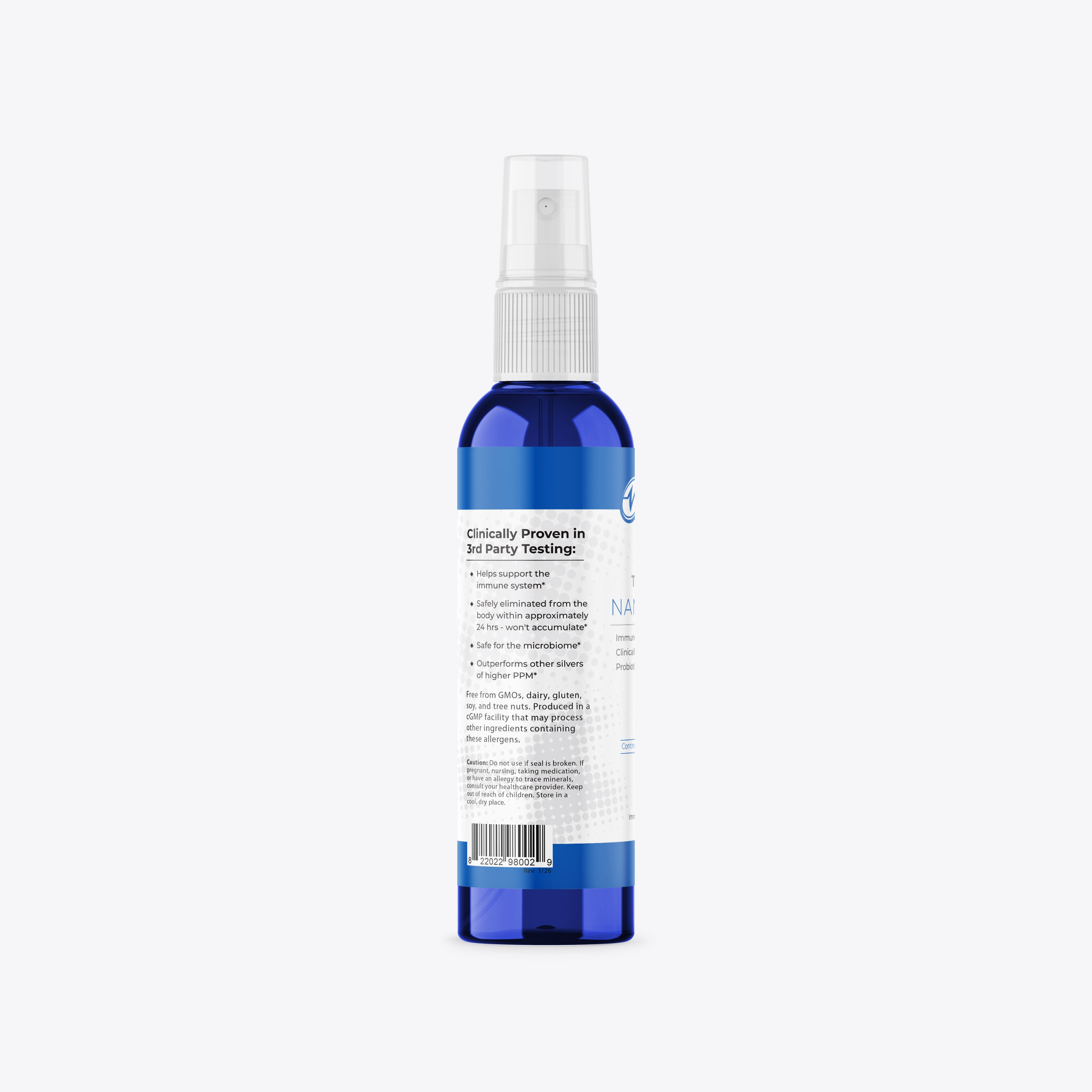 Triple Action Nano-Colloidal Silver