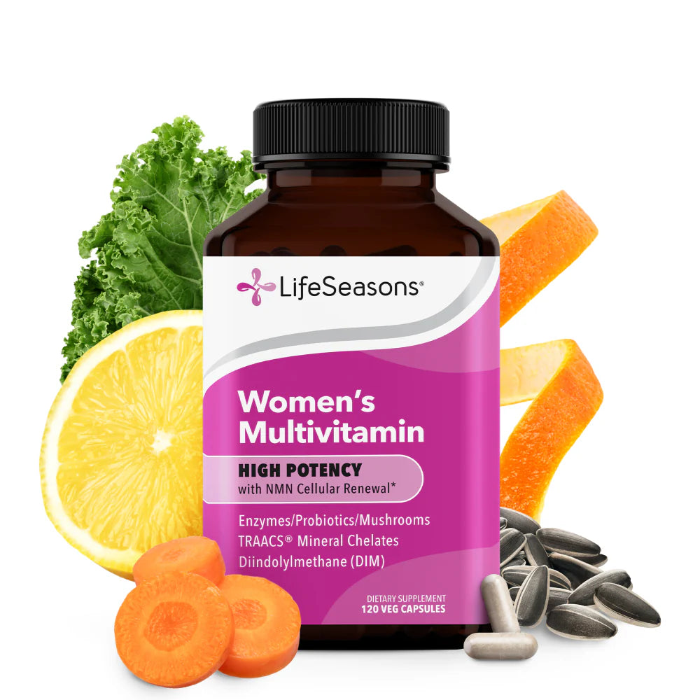 LifeSeasons Women’s Multivitamin High Potency – 120 VegCaps