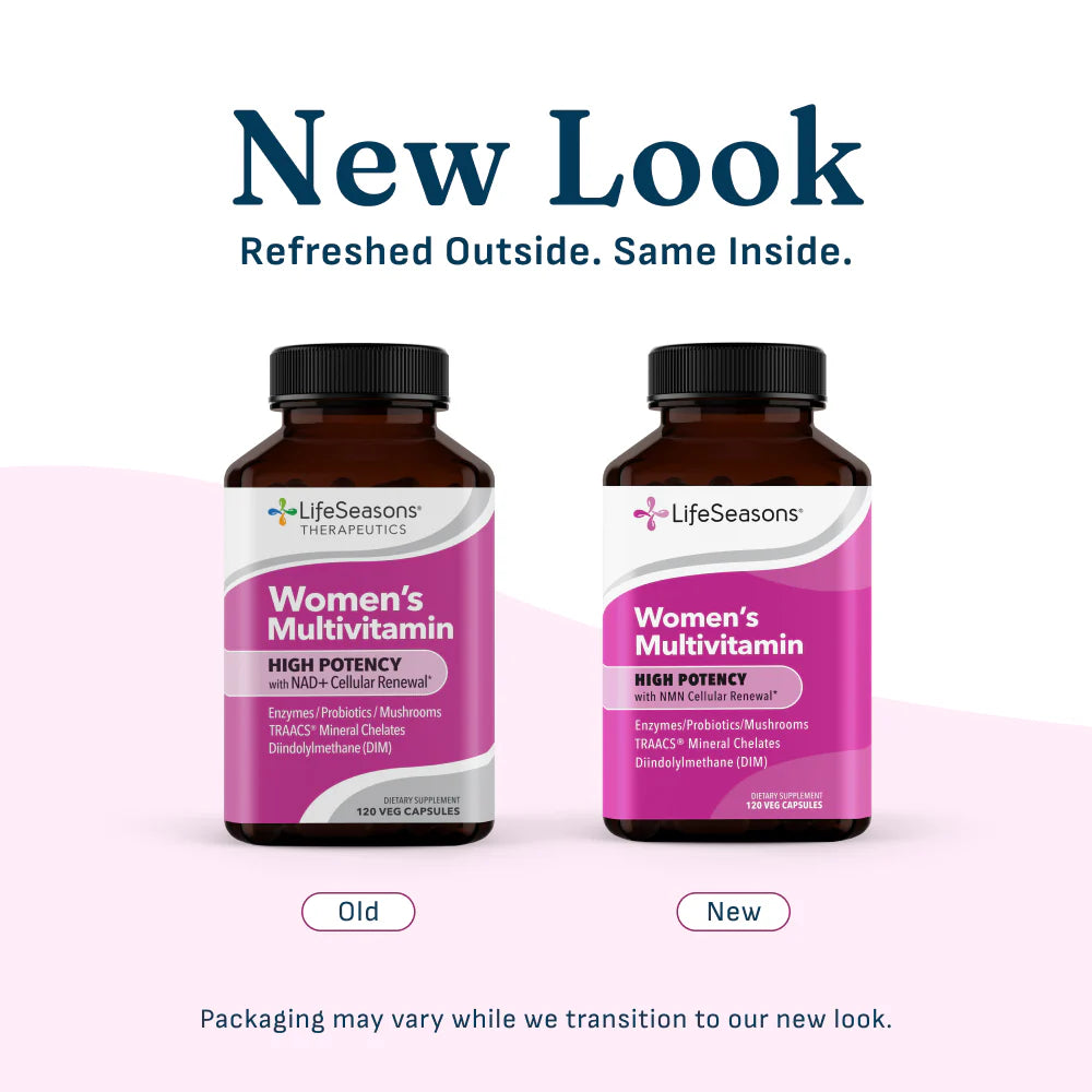 LifeSeasons Women’s Multivitamin High Potency – 120 VegCaps