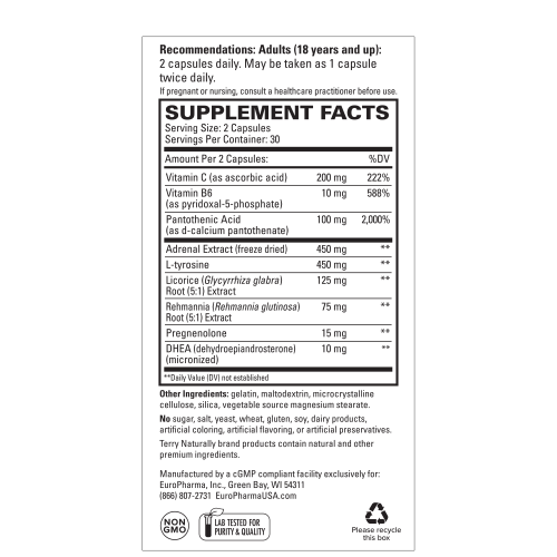 Supplement Facts Panel