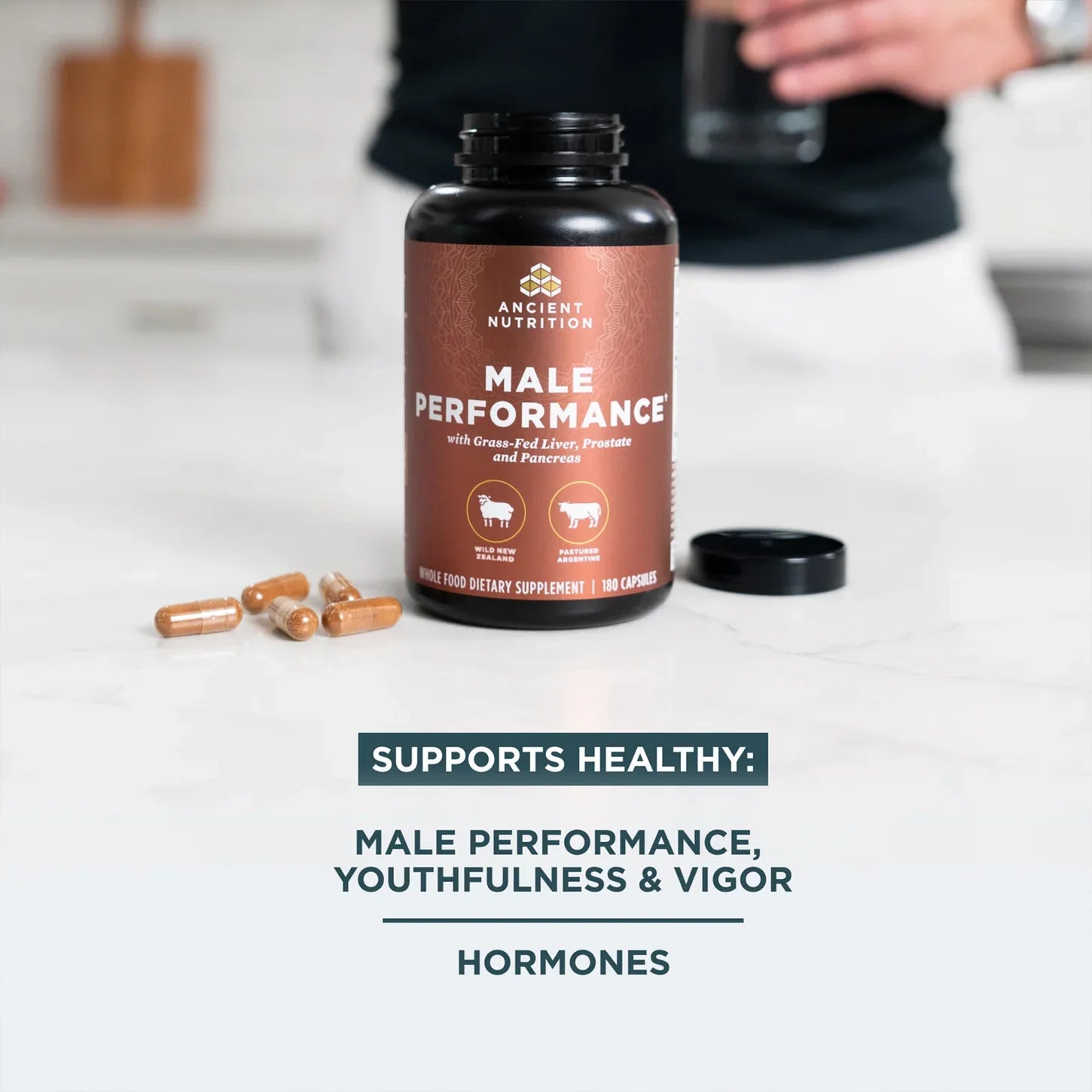 Ancient Nutrition Male Performance™ – 180 Capsules