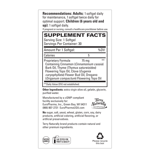 Supplement Facts Panel