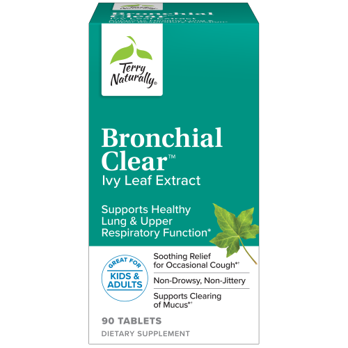 Terry Naturally® Bronchial Clear™ Ivy Leaf Extract Tablets