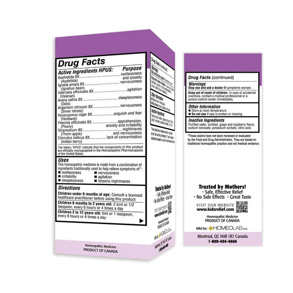 Supplement Facts Panel